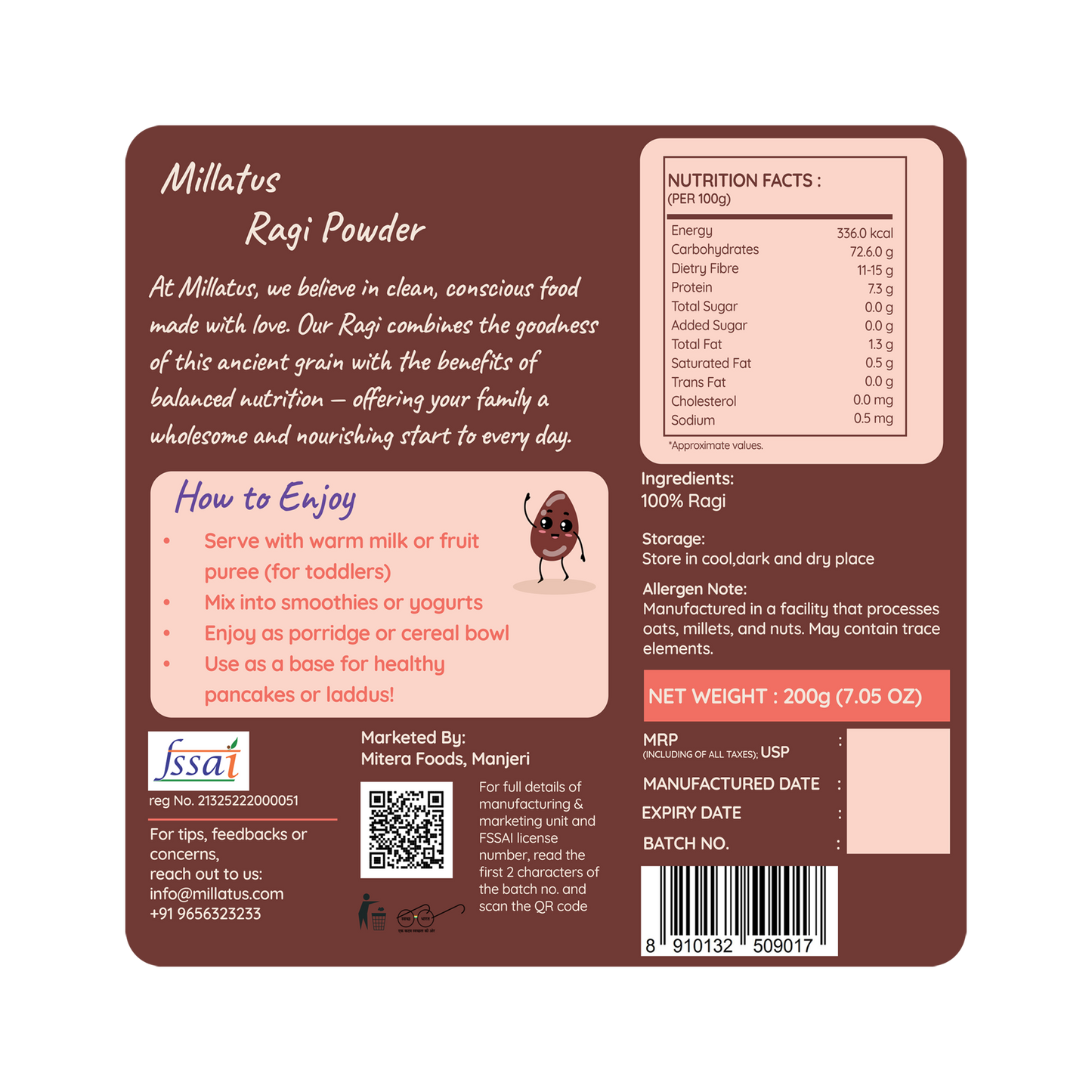 Ragi Powder