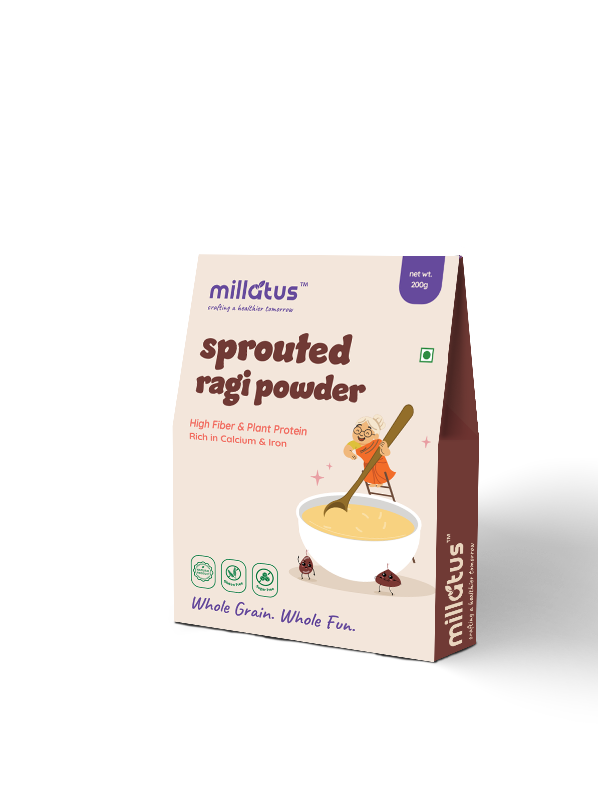 Sprouted Ragi Powder